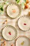 Terrain Orchard Stoneware Side Plate In Green