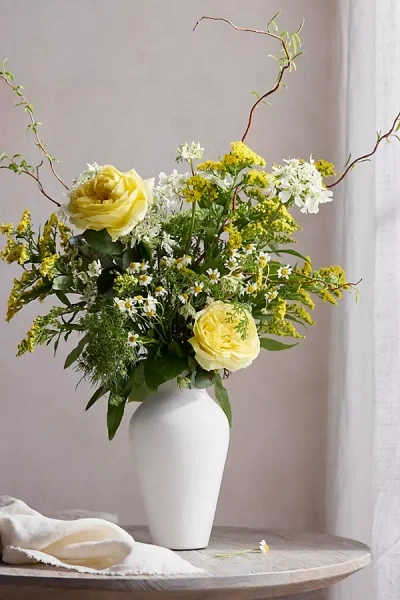 Terrain Organic Ceramic Vase In Multi