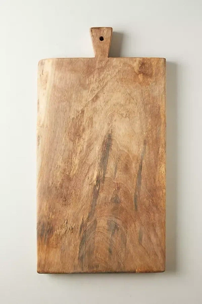 Terrain Oversized Rectangle Wood Serving Board In Brown