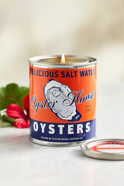 Terrain Oyster Can Candle In Orange