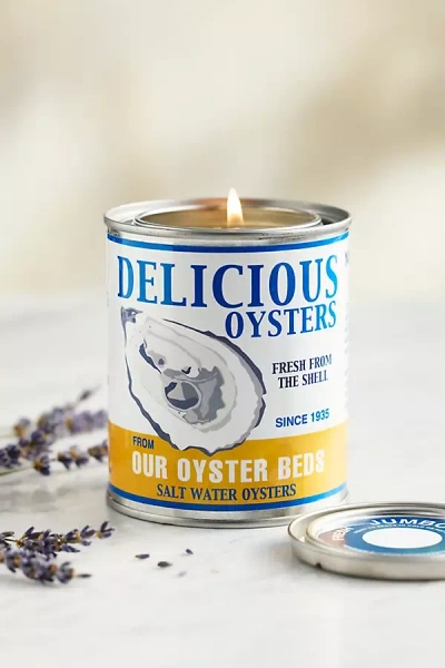 Terrain Oyster Can Candle In White