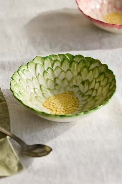 Terrain Painted Flower Nut Bowl
