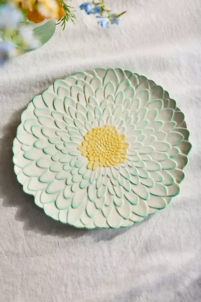 Terrain Painted Flower Serving Platter