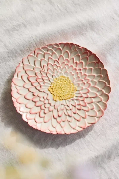 Terrain Painted Flower Side Plate
