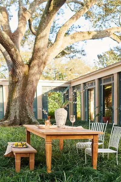 Terrain Palladio Reclaimed Teak Dining Table In Brown