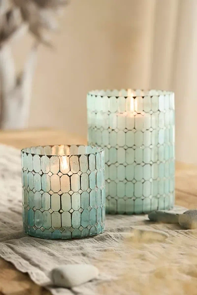 Terrain Paned Mosaic Hurricane, Blue