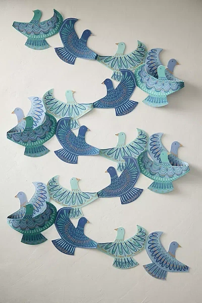 Terrain Paper Concertina Garland