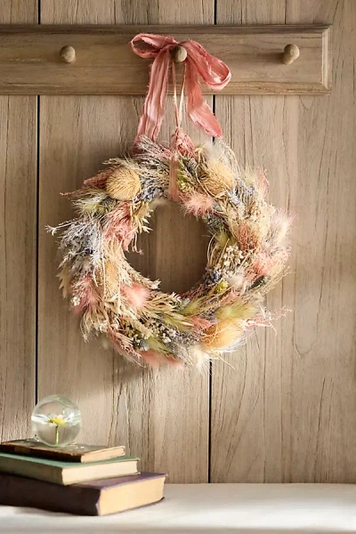 Terrain Pastel Candy Dried Wreath