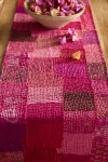 Terrain Patchwork Runner In Pink