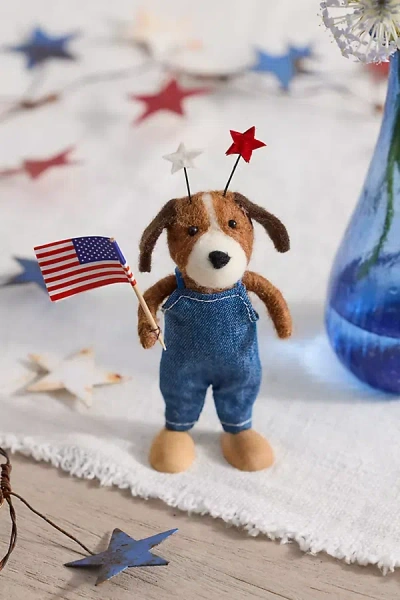 Terrain Patriotic Pup Felt Critter