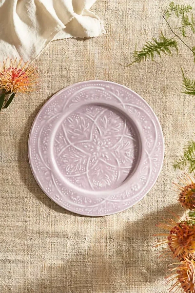 Terrain Patterned Enamel Charger