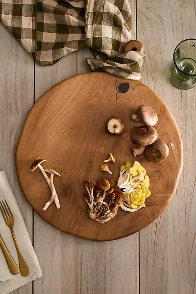 Terrain Ping Teak Root Serving Board