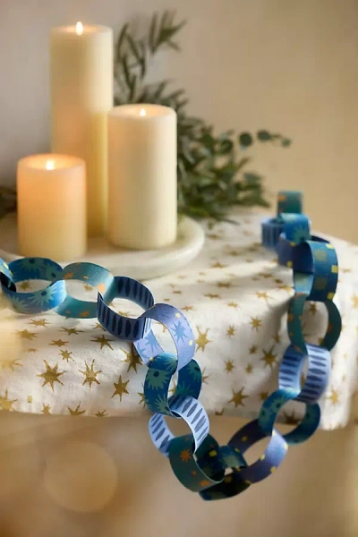 Terrain Pink + Red Paper Chain Kit In Blue