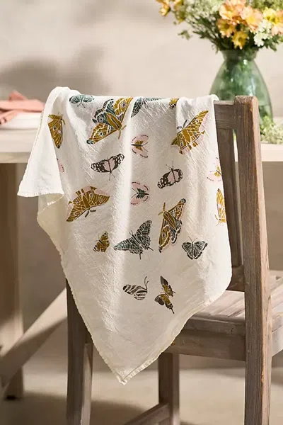 Terrain Prairie Pollinators Dish Towel In Multicolor