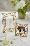 Terrain Pressed Floral Frame, Multi In Gold