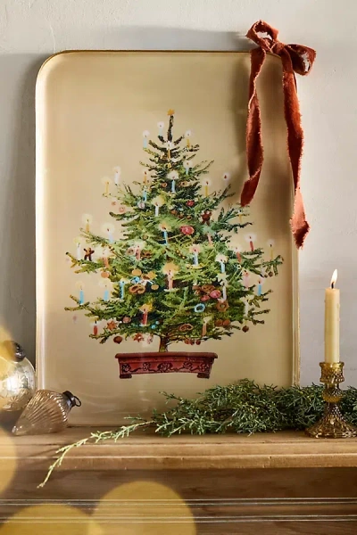 Terrain Printed Archival Tray, Extra Large In Multi