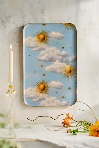 Terrain Printed Archival Tray, Large In Blue