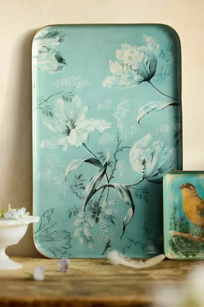 Terrain Printed Archival Tray, Large In Green