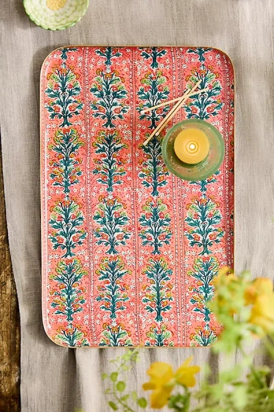 Terrain Printed Archival Tray, Large In Multi