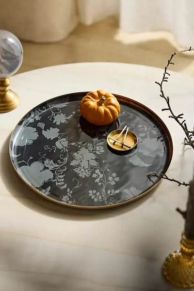 Terrain Printed Archival Tray, Round