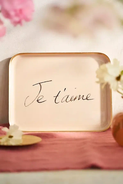 Terrain Printed Archival Tray, Small In Neutral