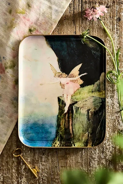 Terrain Printed Archival Tray, Small In Multi