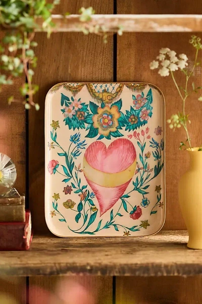 Terrain Printed Archival Tray, Small In Multi