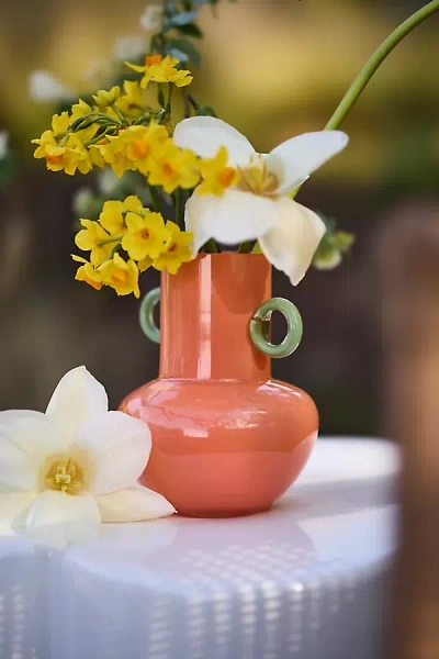 Terrain Puck Glass Vase