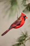 Terrain Puffed Enamel Cardinal Ornament