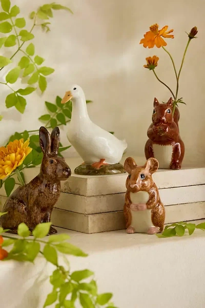 Terrain Quail Ceramics Duck Bud Vase