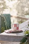Terrain Quilted Ceramic Mug In Multi