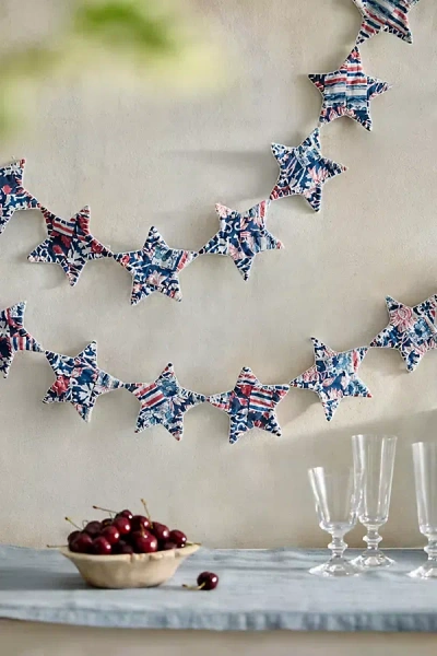 Terrain Quilted Stars Garland