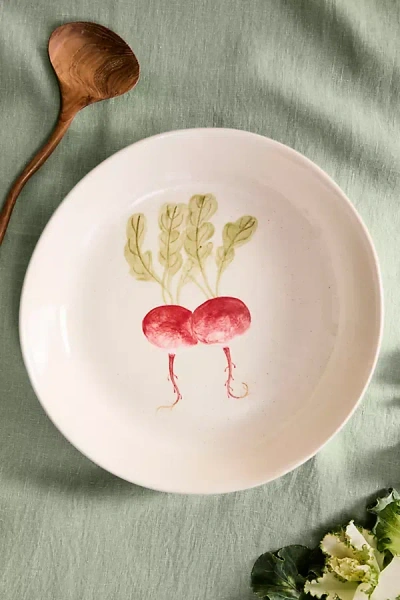 Terrain Radish Stoneware Serving Bowl