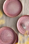 Terrain Reactive Glaze Tapas Plates, Set Of 4