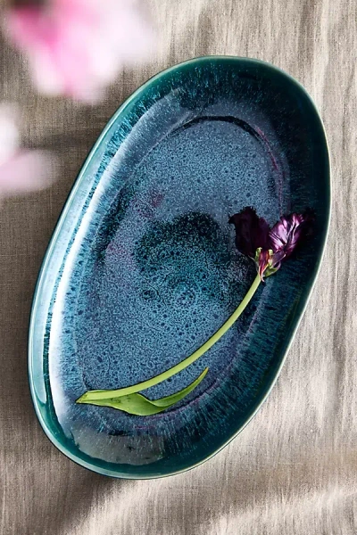 Terrain Reactive Glaze Tapas Platter