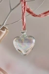 Terrain Recycled Glass Heart In Clear