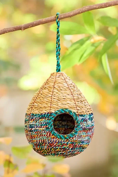 Terrain Recycled Sari Droplet Bird Nester