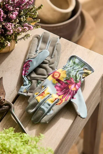 Terrain Rhs Asteraceae Garden Gloves In Blue
