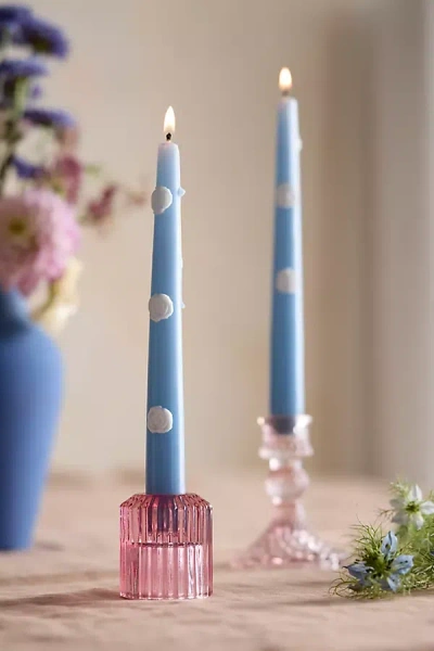 Terrain Rose Taper Candles, Set Of 2