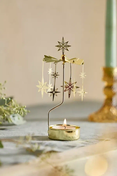 Terrain Rotary Candle, North Star In Gold