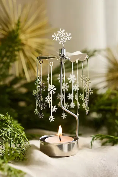 Terrain Rotary Candle, Snowfall In Multi