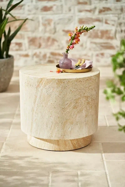 Terrain Round Concrete Side Table