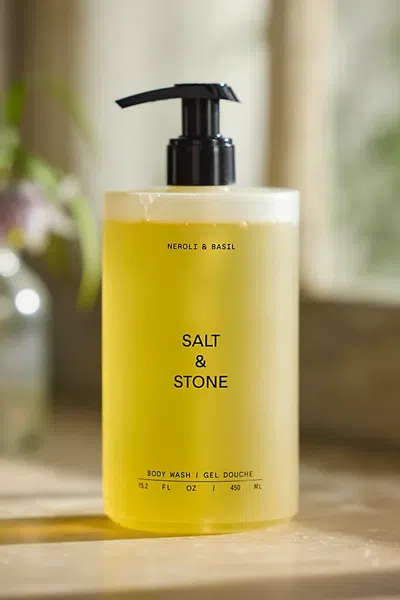Terrain Salt + Stone Body Wash, Neroli + Basil In Multicolor