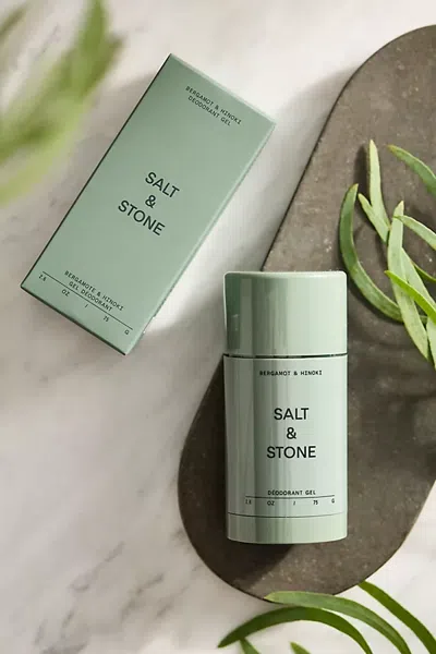 Terrain Salt + Stone Deodorant In Green