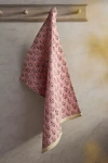 Terrain Samira Cotton Dish Towel In Pink