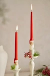 Terrain Santa Taper Candles, Set Of 2