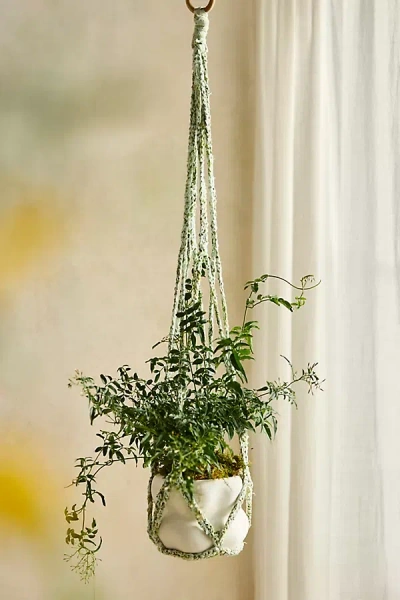 Terrain Sari Macrame Plant Hanger