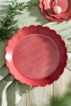 Terrain Scalloped Rim Stoneware Round Serving Platter