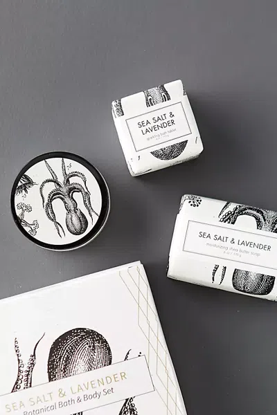 Terrain Sea Salt + Lavender Bath And Body Gift Set In Multicolor