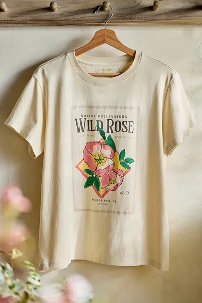 Terrain Seed Packet Tee In Beige
